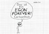 HC - Dies ist ein EGON FOREVER Cartoonbuch - Andre Lux - Ventil NEU